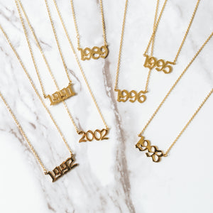 Year Necklace